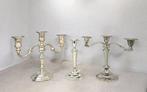 Centre de table (3) - Plaqué(e) argent - Chandeliers, Antiek en Kunst