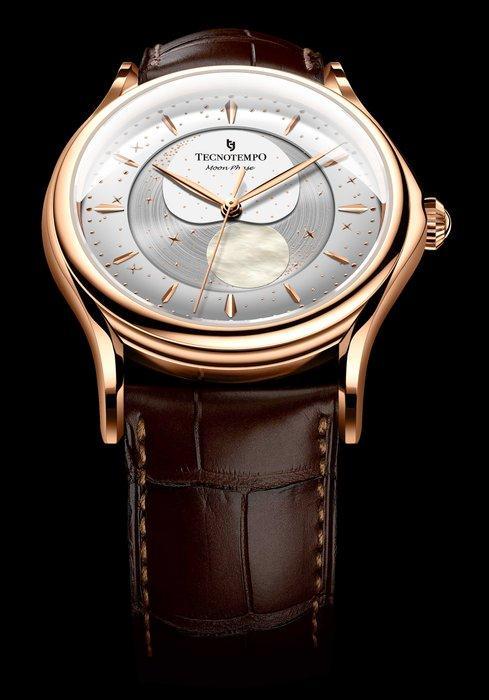 Tecnotempo - Automatic - Moon Phase Special Edition - -, Handtassen en Accessoires, Horloges | Heren