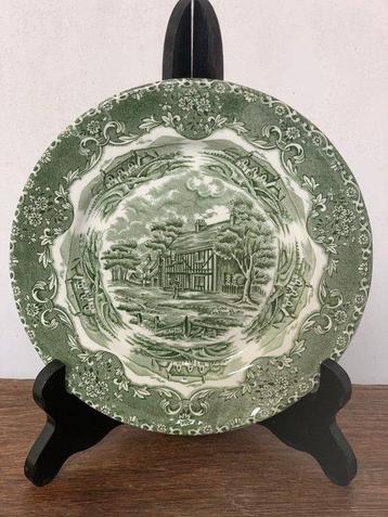 Assiette (6) - Porcelaine - Auberge de campagne / Grindley
