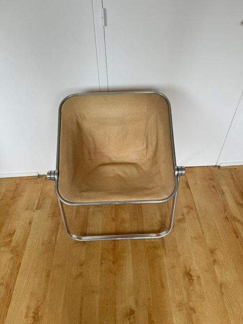 Fauteuil - plona - Aluminium, Cuir - Chaise Plona Castelli, Antiek en Kunst, Antiek | Meubels | Stoelen en Sofa's