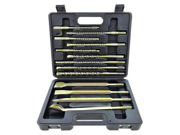 Veiling - Onex Betonboren/beitel set SDS-plus - 13 delig - B, Bricolage & Construction, Outillage | Pièces de machine & Accessoires