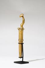 Een bronzen beeld - Kulango - Ghana (Zonder Minimumprijs), Antiek en Kunst, Kunst | Niet-Westerse kunst