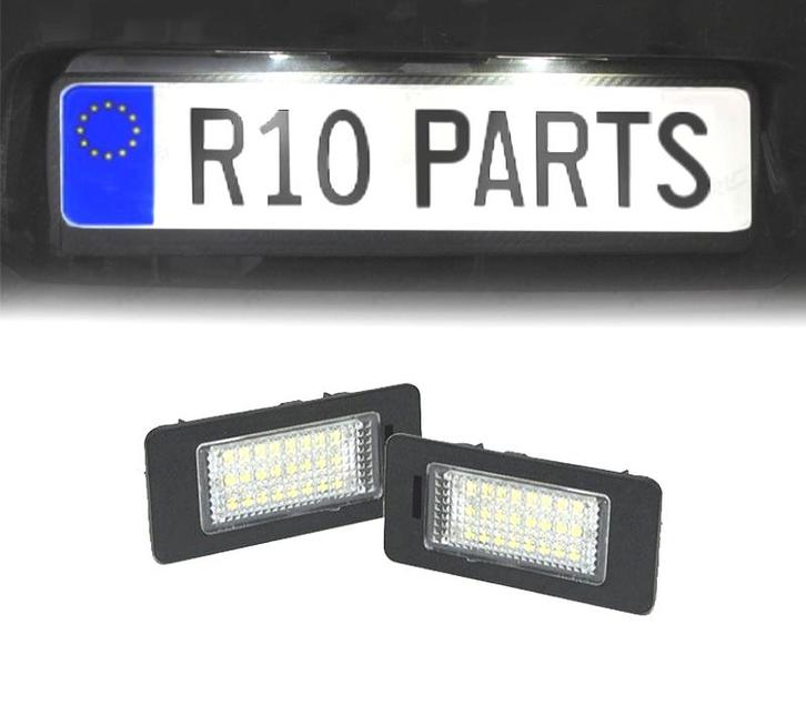 ÉCLAIRAGE PLAQUE D´IMMATRICULATION LED POUR BMW E39 E60 E61, Auto-onderdelen, Verlichting, Verzenden