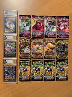 The Pokémon Company Card - 12 booster packs with 3 graded