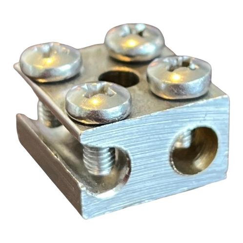 RVS Aardblok 16-25mm Voor Draadtray - CHAB2516 [2 Stuks], Doe-het-zelf en Bouw, Elektriciteit en Kabels, Verzenden