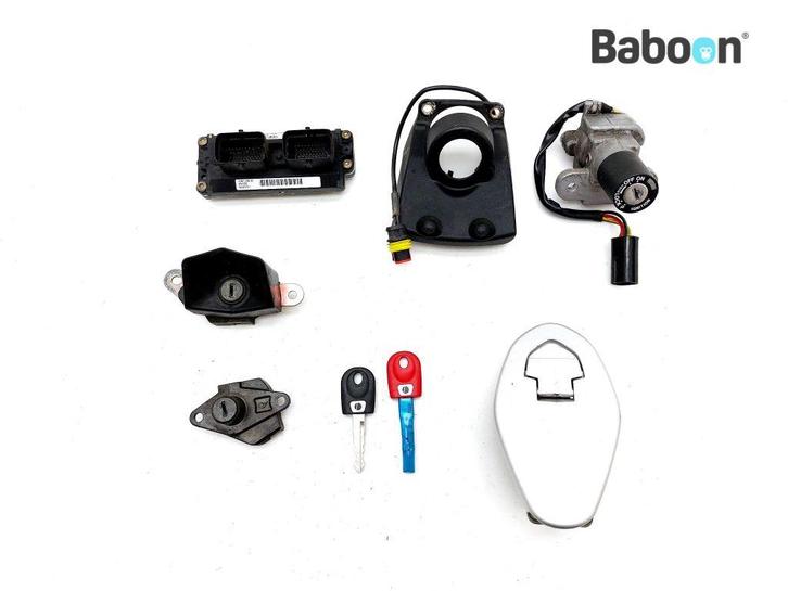 Contactslot Set met Immobiliser Ducati Multistrada 1000 DS, Motoren, Onderdelen | Ducati, Gebruikt, Verzenden