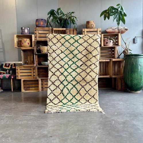 Berber, Vintage Marokkaanse Berber Beni Ourain Vloerkleed, Huis en Inrichting, Stoffering | Tapijten en Vloerkleden