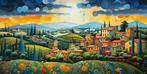 Felix van Horst (1988) - Tuscany Fields (XXL), Antiek en Kunst