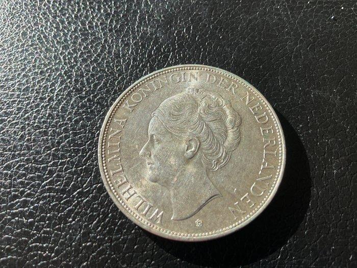 Nederland. Wilhelmina. 2 1/2 Gulden 1940 (Zonder, Timbres & Monnaies, Monnaies | Pays-Bas