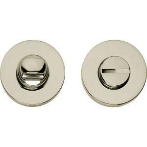 Intersteel wc-sluiting 8mm rond verdekt nikkel, Doe-het-zelf en Bouw, Hang- en Sluitwerk, Klink of Kruk, Nieuw, Overige materialen