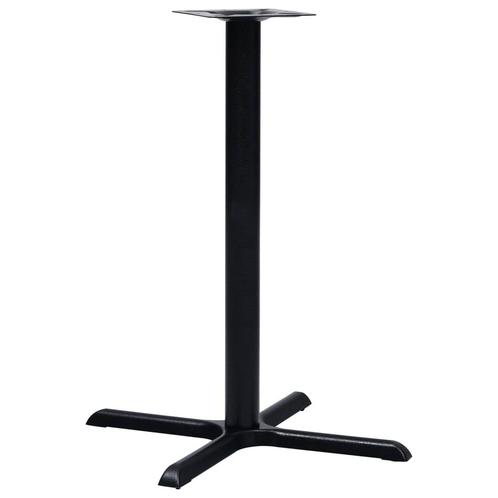 vidaXL Bistrotafelpoot 76x76x107 cm gietijzer zwart, Huis en Inrichting, Tafelonderdelen, Nieuw, Verzenden
