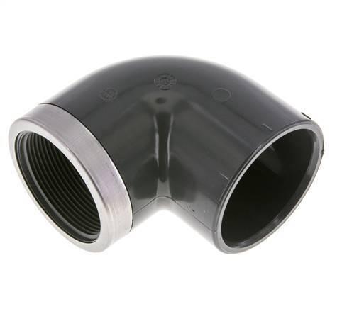 Raccord Coudé Pvc 90Degrés Prise Femelle 63X75Mm X Femelle, Bricolage & Construction, Bricolage & Rénovation Autre, Envoi