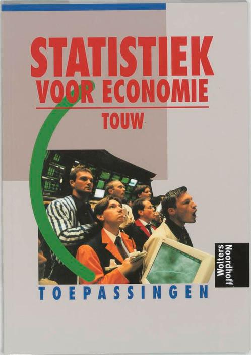 Statistiek voor economie Toepassingen 9789001871505, Livres, Livres scolaires, Envoi