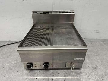 Plaque de cuisson Mareno en acier inoxydable 1/2 Plaque de, Verzenden