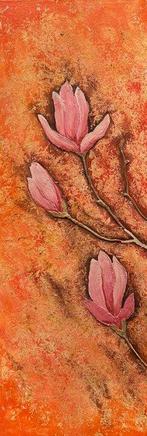 Europese school (XX) - Magnolia on Fire, Antiek en Kunst