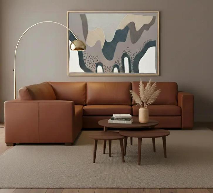 Elementenbank Flow - 2,5 zits arm links + hoek + 3 zits arm, Antiek en Kunst, Antiek | Meubels | Stoelen en Sofa's, Ophalen of Verzenden