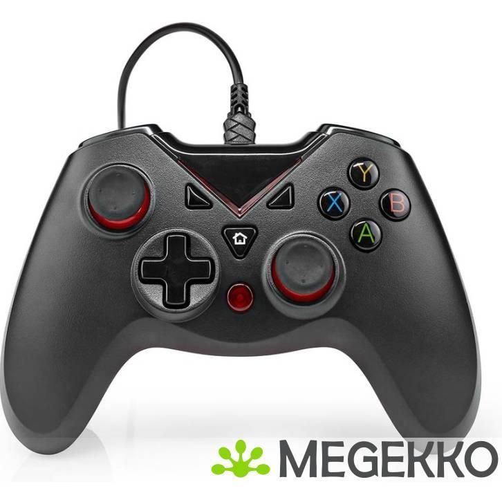 Nedis Gamepad USB PC, Computers en Software, Overige Computers en Software, Nieuw, Verzenden