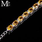 Tennis armbanden met natuurlijke edelstenen Sterlingsilveren, Verzamelen, Mineralen en Fossielen