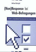(Non)Response bei Web-Befragungen (Berichte aus der...  Book, Boeken, Zo goed als nieuw, Verzenden