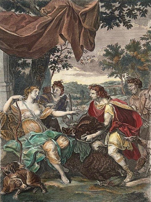 Bernard Picart (1673-1733) - Meleagro presenta la testa del, Antiek en Kunst, Antiek | Overige Antiek