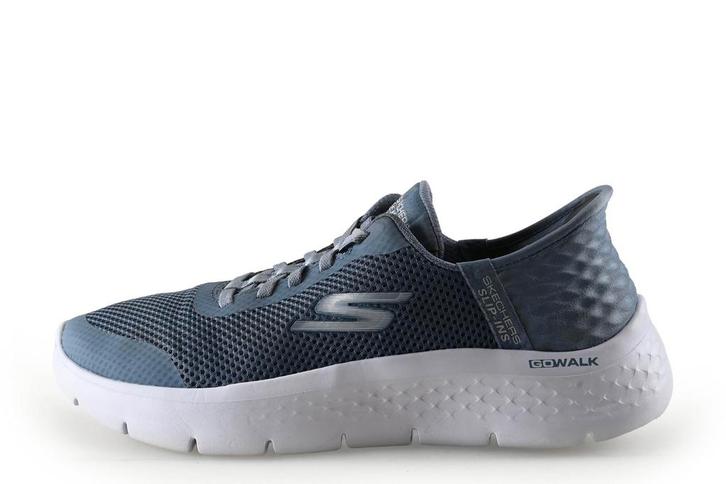 Skechers Instappers in maat 37 Blauw, Kleding | Dames, Schoenen, Blauw, Gedragen, Instappers, Verzenden