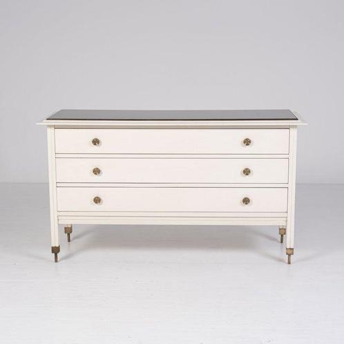 Sormani - Carlo de Carli - Ladekast - D154 - Hout, Messing, Antiek en Kunst, Kunst | Designobjecten