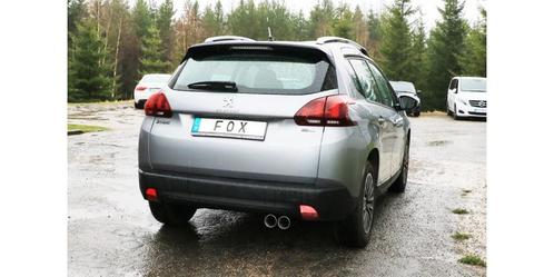 FOX Peugeot 2008 einddemper - 2x80 type 25, Autos : Pièces & Accessoires, Systèmes d'échappement, Envoi