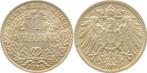 Duitsland 1 Mark 1910 A J 017 Kaiserreich zilver, Verzenden, België