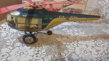 Technofix - 273 Helikopter - Opwindbaar blikken speelgoed -