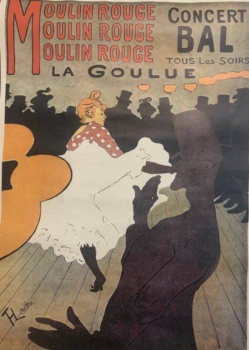 Henri de Toulouse Lautrec - Moulin Rouge - La Goloue -, Antiek en Kunst, Kunst | Tekeningen en Fotografie