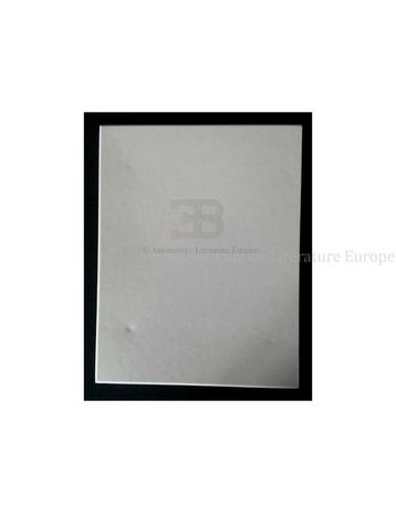 2009 BUGATTI VEYRON 16.4 GRAND SPORT HARDCOVER BROCHURE