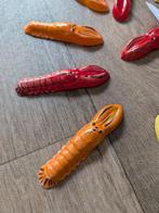 Messensteun (12) - écrevisse - Keramiek - Set van 12, Antiek en Kunst