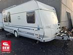 FENDT Saphir Style 510 TFB, Caravans en Kamperen, Vast bed, Rondzit, Serviceluik, Fendt