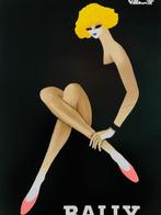 Bernard Villemot - Bally Femme Blonde (linen backed on, Antiek en Kunst, Kunst | Tekeningen en Fotografie