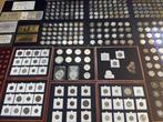 Wereld. Lot de 373 monnaies dont 12 argent et 6 kgs à trier, Postzegels en Munten