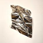 José Soler Art - Steel Silk. Mirror (Wall Sculpture), Antiquités & Art