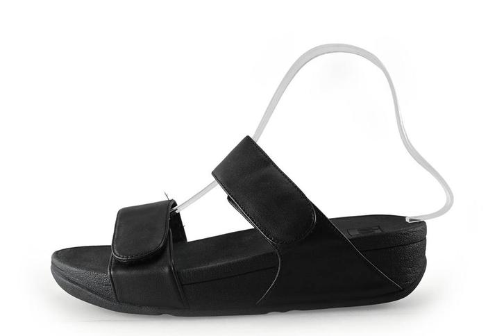 Fitflop Slippers in maat 38 Zwart, Kleding | Dames, Schoenen, Zwart, Zo goed als nieuw, Slippers, Verzenden