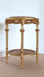 Table dappoint - Bois, Marbre