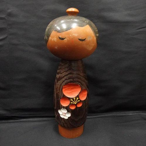 Grote schattige Sosaku Kokeshi  / kokeshi-pop - Hout, Antiek en Kunst, Curiosa en Brocante