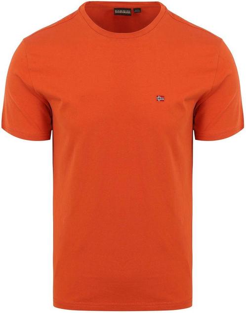 Napapijri Salis T-shirt Oranje maat Maat 52/54 (L) Heren, Kleding | Heren, T-shirts, Oranje, Nieuw, Maat 52/54 (L), Verzenden