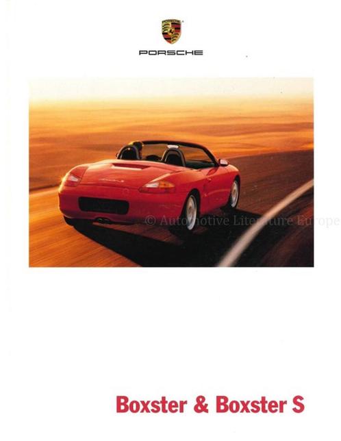 2002 PORSCHE BOXSTER & BOXSTER S BROCHURE ENGELS (USA), Livres, Autos | Brochures & Magazines, Enlèvement ou Envoi