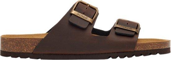 Scholl Sandalen Julien 2 Riemen Synthetisch leer Heren -..., Kleding | Dames, Schoenen, Nieuw, Verzenden
