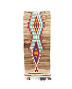 Boho Chic Wol Marokkaans Berber tapijt - Vloerkleed - 210 cm, Nieuw