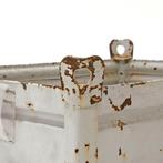 Gebruikte Stapelbak staal vaste constructie met vier, Ophalen of Verzenden