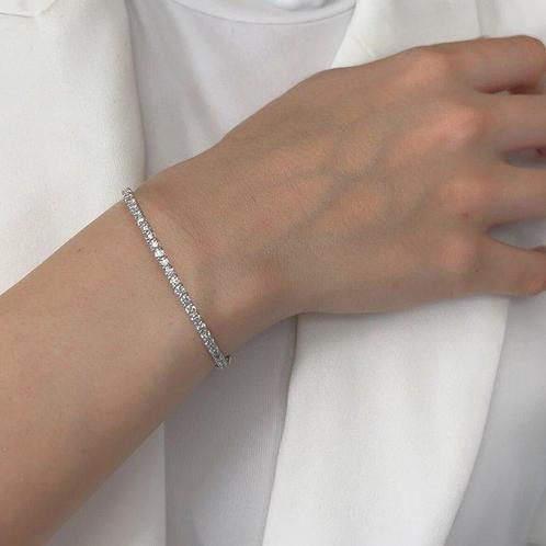Armband - 18 karaat Witgoud - 2.61ct. tw. Diamant, Handtassen en Accessoires, Armbanden