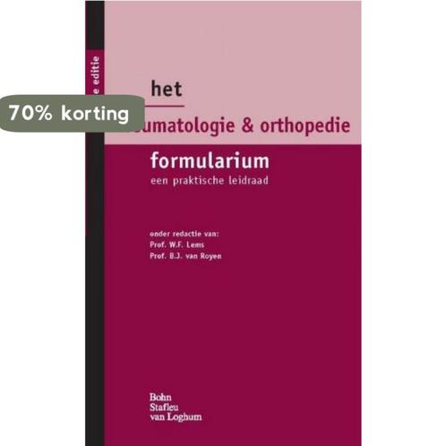 Het Reumatologie & Orthopedie Formularium / Formularium, Boeken, Wetenschap, Gelezen, Verzenden