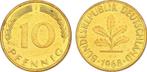 10 Pfennig 1968 J Duitsland onedel