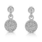 Boucles doreilles - 18 carats Or blanc -  0.62ct. tw., Nieuw