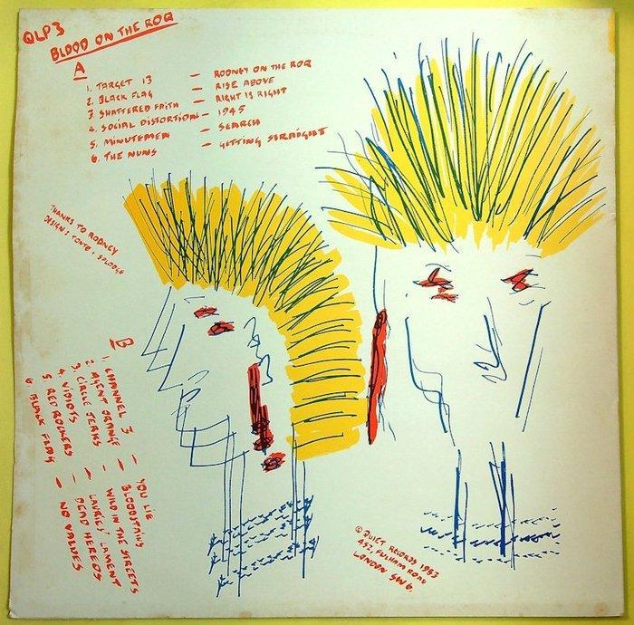 Various Artists/Bands in Punk - Diverse artiesten - Blood on, Cd's en Dvd's, Vinyl Singles