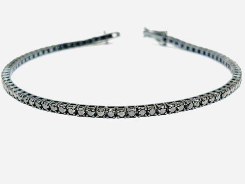 Tennis armband - 18 karaat Witgoud - 7.90ct. tw. Diamant, Handtassen en Accessoires, Antieke sieraden